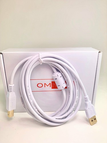 8ft white usb cable - cable, for